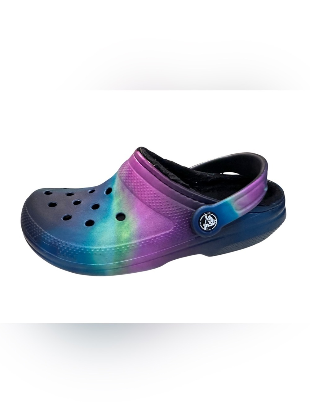 Crocs Unisex Classic Lined Out of This World Clogs Shoes Size Men 5 Women 7 - Picture 5 of 9